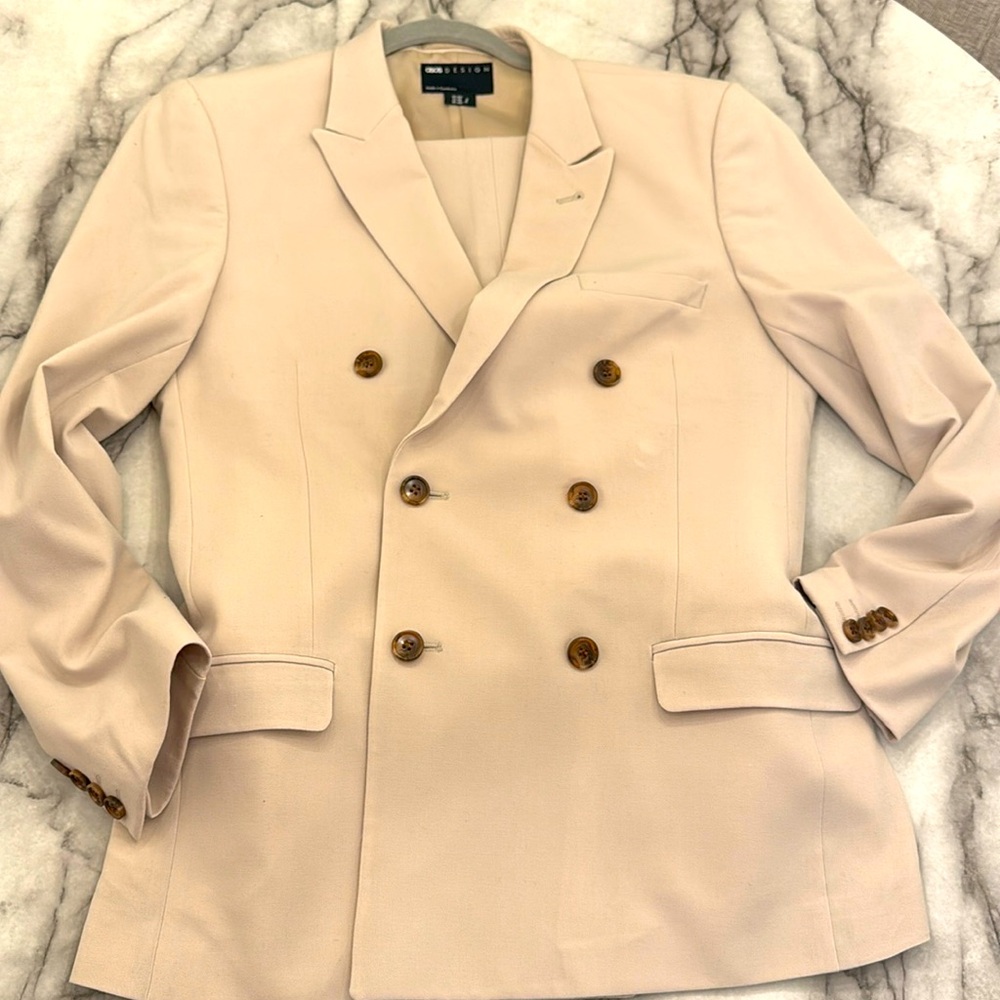 ASOS Super Skinny Double Breasted Suit